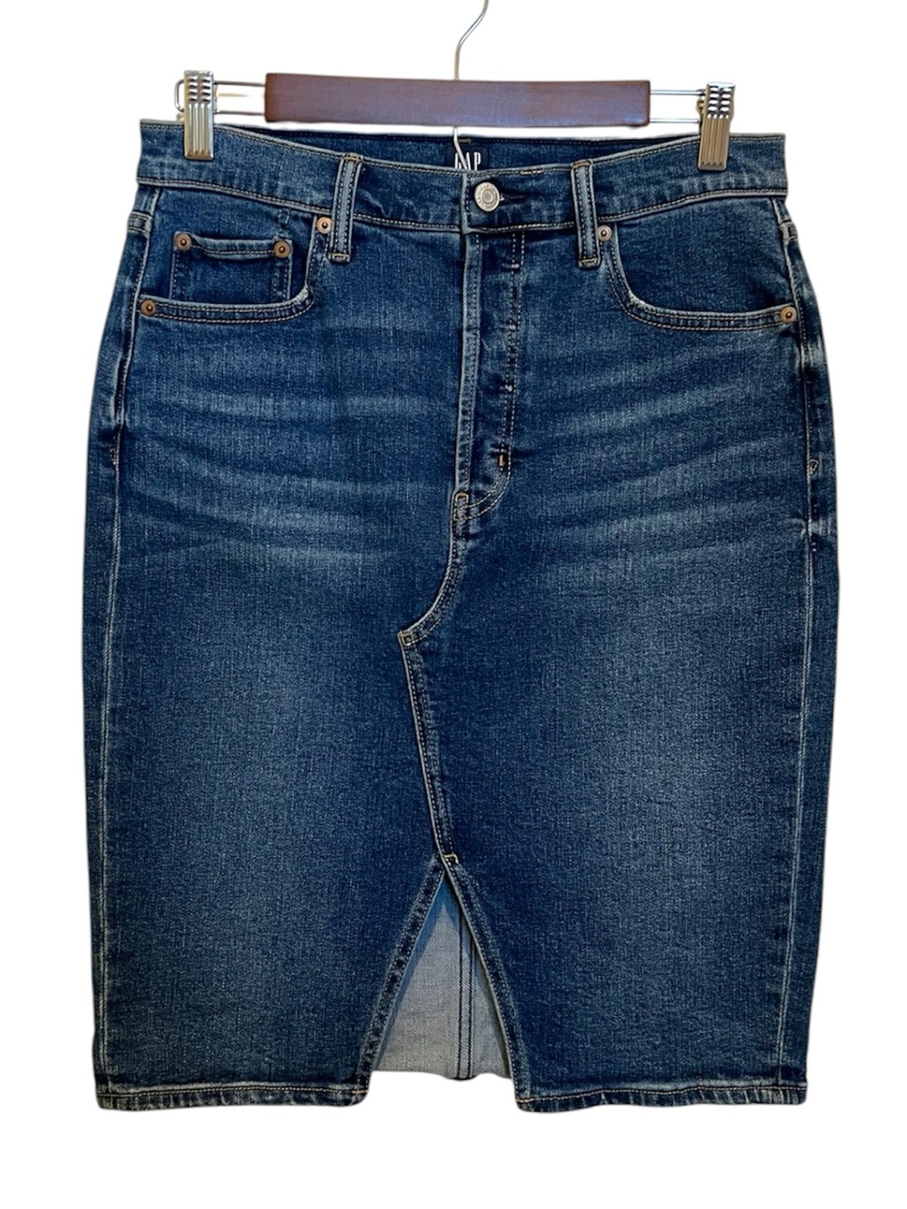 Gap Denim Pencil Skirt Medium Indigo Size 8 / 29